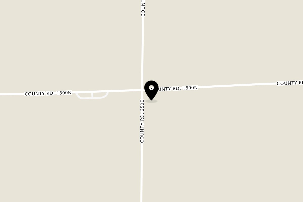 Map showing the location of Stephy's Bar & Grill on 268 County Hwy 16 in Xenia